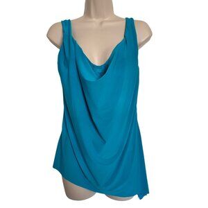Magicsuit Tankini Top Size 8 Underwire Teal NWT $124